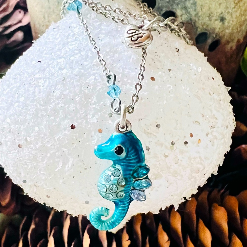 Very Rare Brighton "Small Wonders" Seahorse Necklace